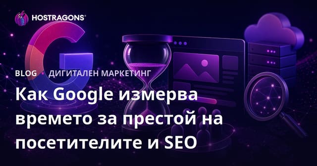 Как Google измерва времето за престой на посетителите и SEO