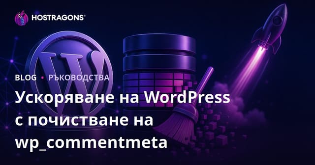 Оптимизирайте сайта си, като почистите таблицата wp_commentmeta в базата данни на WordPress