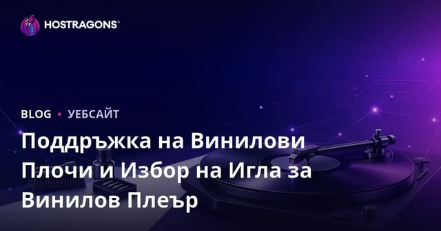 Поддръжка на Винилови Плочи и Избор на Игла за Винилов Плеър