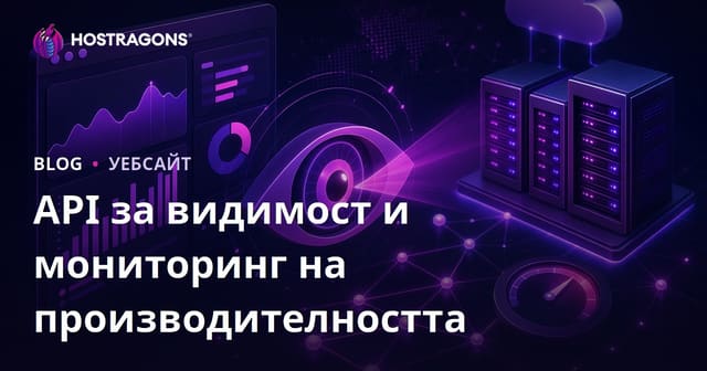 API за видимост и мониторинг на производителността