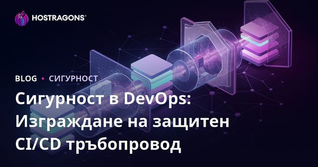 Сигурност в DevOps: Изграждане на защитен CI/CD тръбопровод