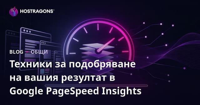 Техники за повишаване на вашия Google PageSpeed Insights Скор