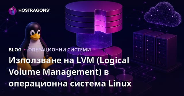 Използване на LVM (Logical Volume Management) в операционна система Linux