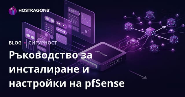 Наръчник за инсталиране и настройка на pfSense
