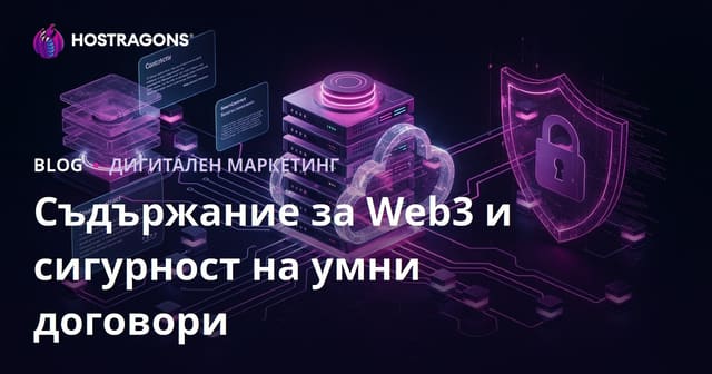 Web3 и Сигурността на Умните Договори: Нишово Съдържание вместо Криптовалути