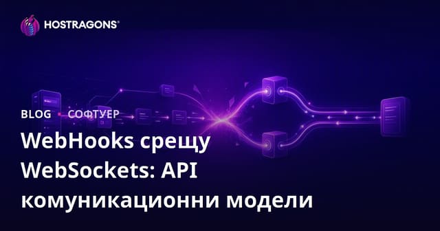 WebHooks срещу WebSockets: Модели на API свързаност