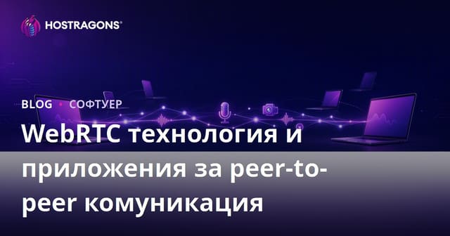 WebRTC технология и приложения за peer-to-peer комуникация