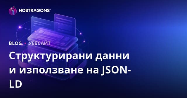 Структурирани данни и използване на JSON-LD