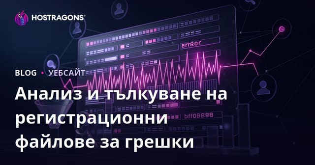 Анализ и тълкуване на регистрационни файлове за грешки