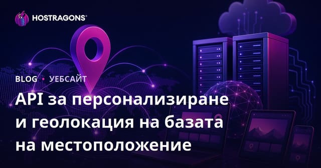 API за персонализиране и геолокация на базата на местоположение