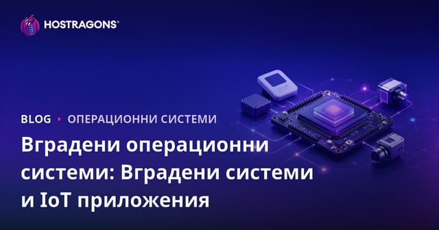 Вградени операционни системи: Вградени системи и IoT приложения
