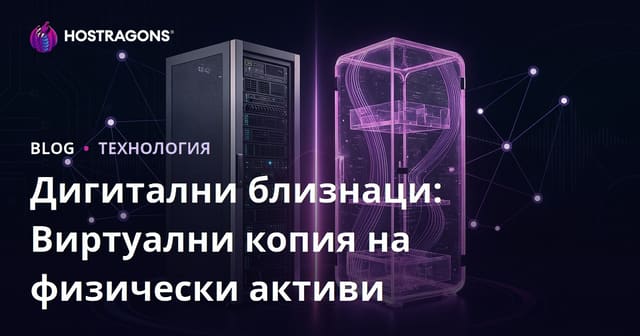 Дигитални близнаци: Виртуални копия на физически активи