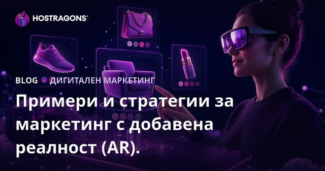 Примери и стратегии за маркетинг с добавена реалност (AR).