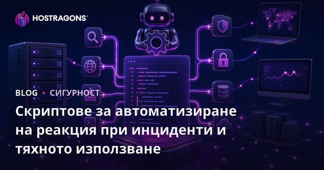 Скриптове за автоматизиране на реакция при инциденти и тяхното използване