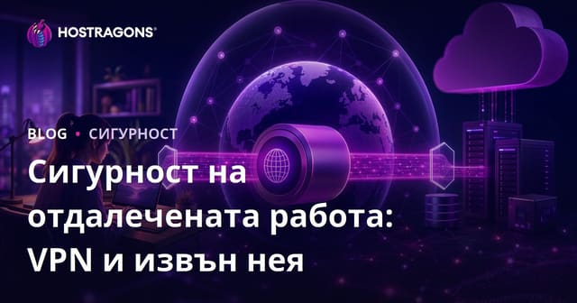 Сигурност на отдалечената работа: VPN и извън нея