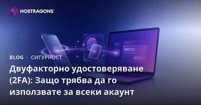 Двуфакторно удостоверяване (2FA): Защо трябва да го използвате за всеки акаунт