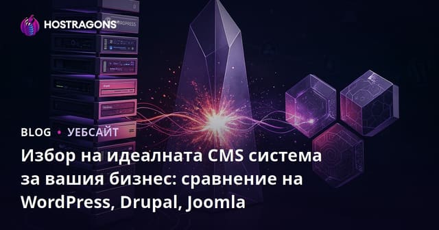 Идеалният CMS за вас: Сравнение на WordPress, Drupal и Joomla