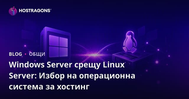 Windows Server срещу Linux Server: Избор на операционна система за хостинг