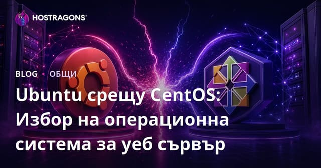Ubuntu срещу CentOS: Избор на операционна система за уеб сървър