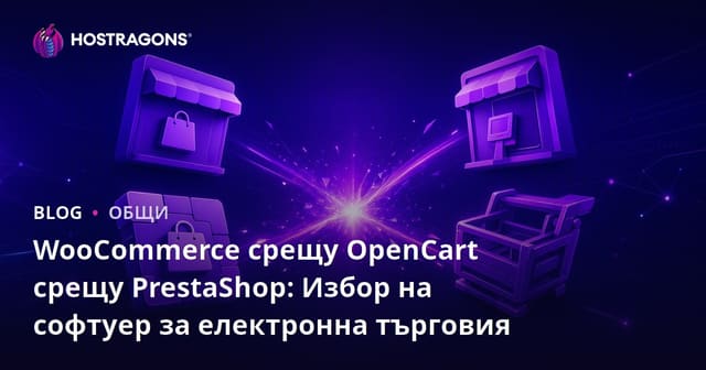 WooCommerce срещу OpenCart срещу PrestaShop: Избор на софтуер за електронна търговия