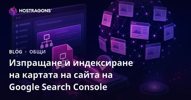 Изпращане на Карта на Сайта в Google Search Console и Индексиране