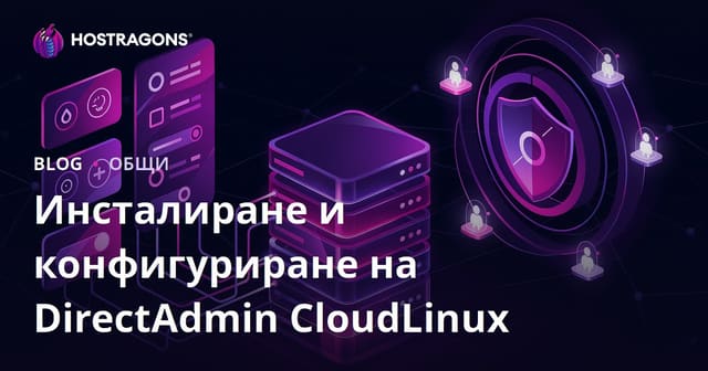 Инсталиране и конфигуриране на DirectAdmin CloudLinux