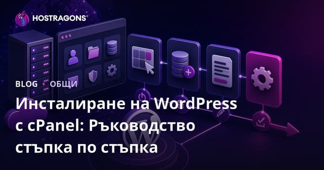 Инсталиране на WordPress с cPanel: Стъпка по стъпка ръководство