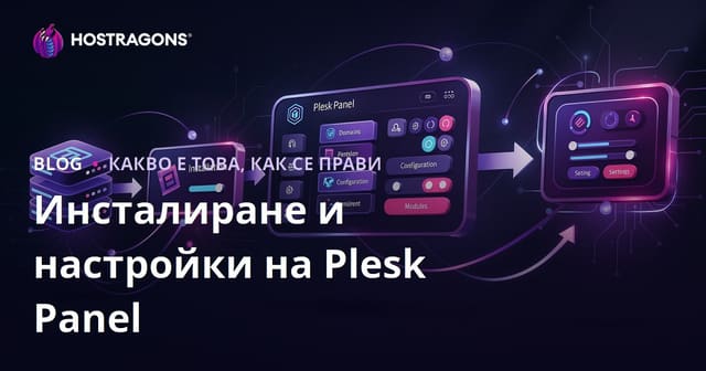 Настройка и конфигурация на Plesk Panel