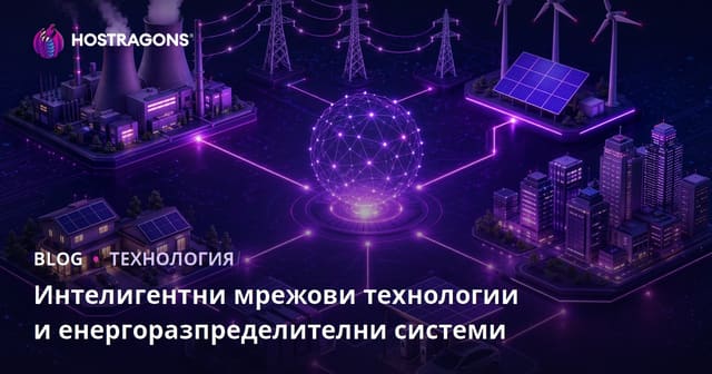 Технологии на интелигентните мрежи и системи за разпределение на енергия