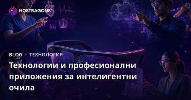 Смарт очила: технологии и професионални приложения