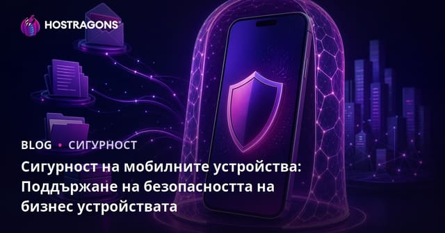 Сигурността на мобилните устройства: Защита на бизнес информацията