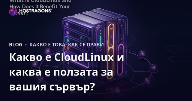 Какво е CloudLinux и каква е ползата за вашия сървър?