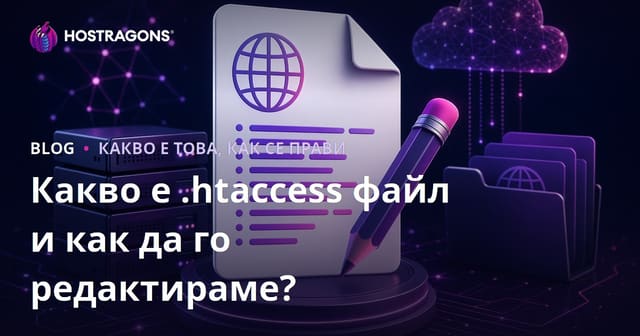 Какво е .htaccess файл и как да го редактираме?
