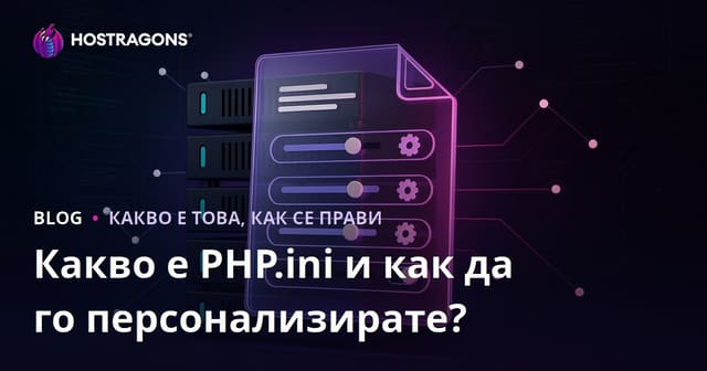 Какво е PHP.ini и как да го персонализирате?