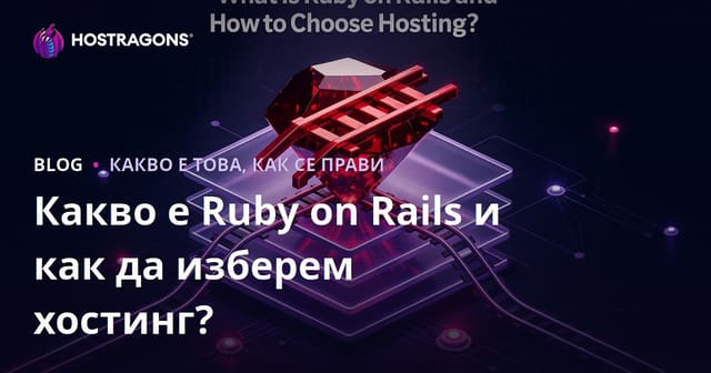 Какво е Ruby on Rails и как да изберем хостинг?