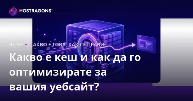 Какво е кеш и как да го оптимизирате за вашия уебсайт?