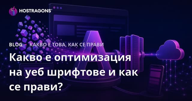 Какво е оптимизация на уеб шрифтове и как се прави?