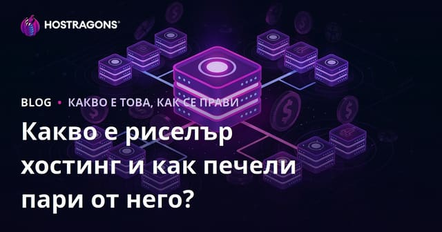 Какво представлява Reseller Hosting и как печели пари?