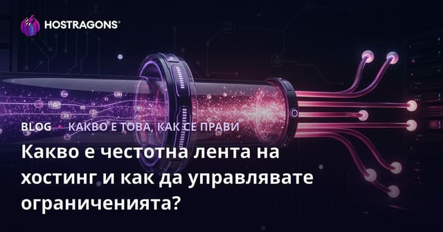 Какво е честотна лента на хостинг и как да управлявате ограниченията?