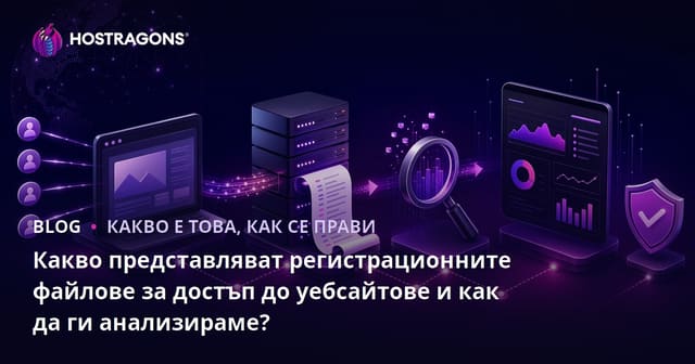 Какво представляват логовете за достъп до уебсайт и как да ги анализираме?