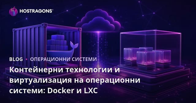 Контейнерни технологии и виртуализация на операционни системи: Docker и LXC