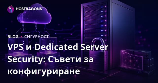 VPS и Dedicated Server Security: Съвети за конфигуриране
