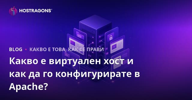 Какво е виртуален хост и как да го конфигурирате в Apache?