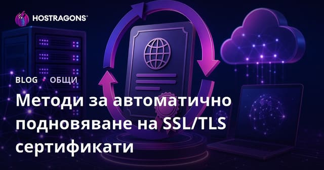 Методи за автоматично подновяване на SSL/TLS сертификати – каква е ползата и как се настройва?
