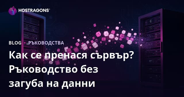 Миграция на сървър: Как да преместите сайта си без загуба на данни