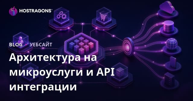 Архитектура на микроуслуги и API интеграции