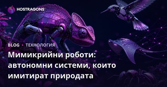 Мимикриращи роботи: Автономни системи, копиращи природата