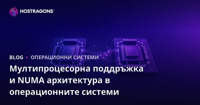 Мултипроцесорна поддръжка и NUMA архитектура в операционните системи