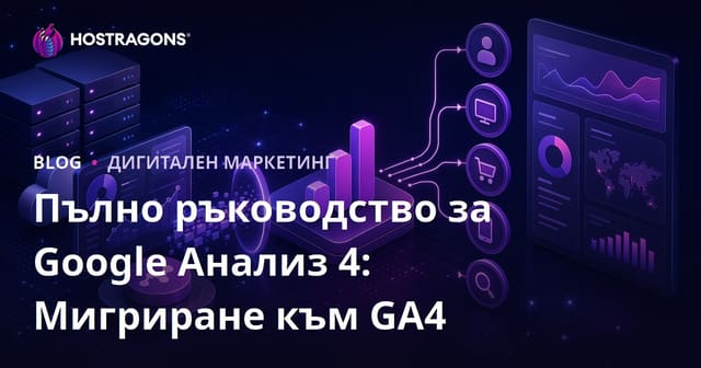Пълно ръководство за Google Анализ 4: Мигриране към GA4