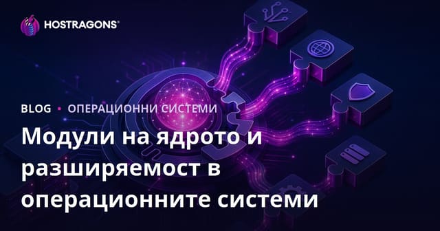 Модули на ядрото и разширяемост в операционните системи